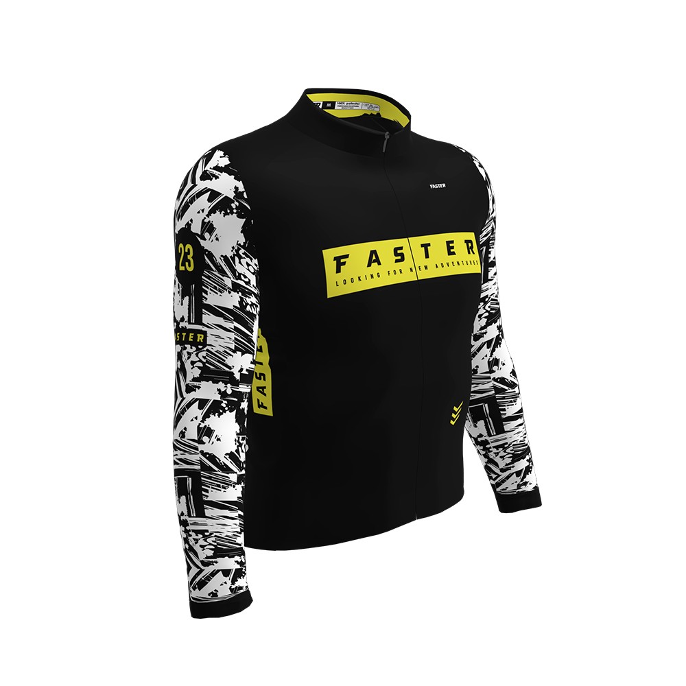 Maillot manga larga Warm Club Faster|23