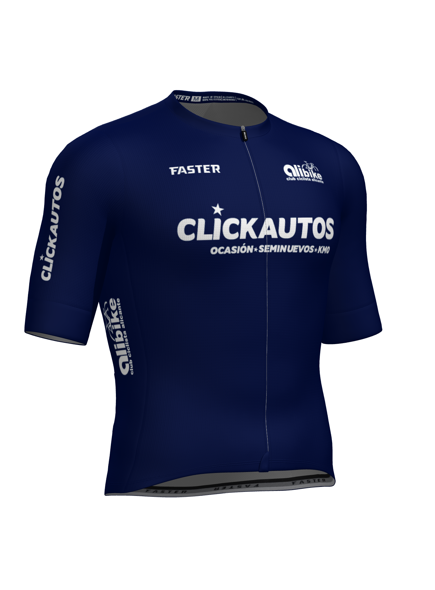 Maillot SUPREME chico azul CC Alibike