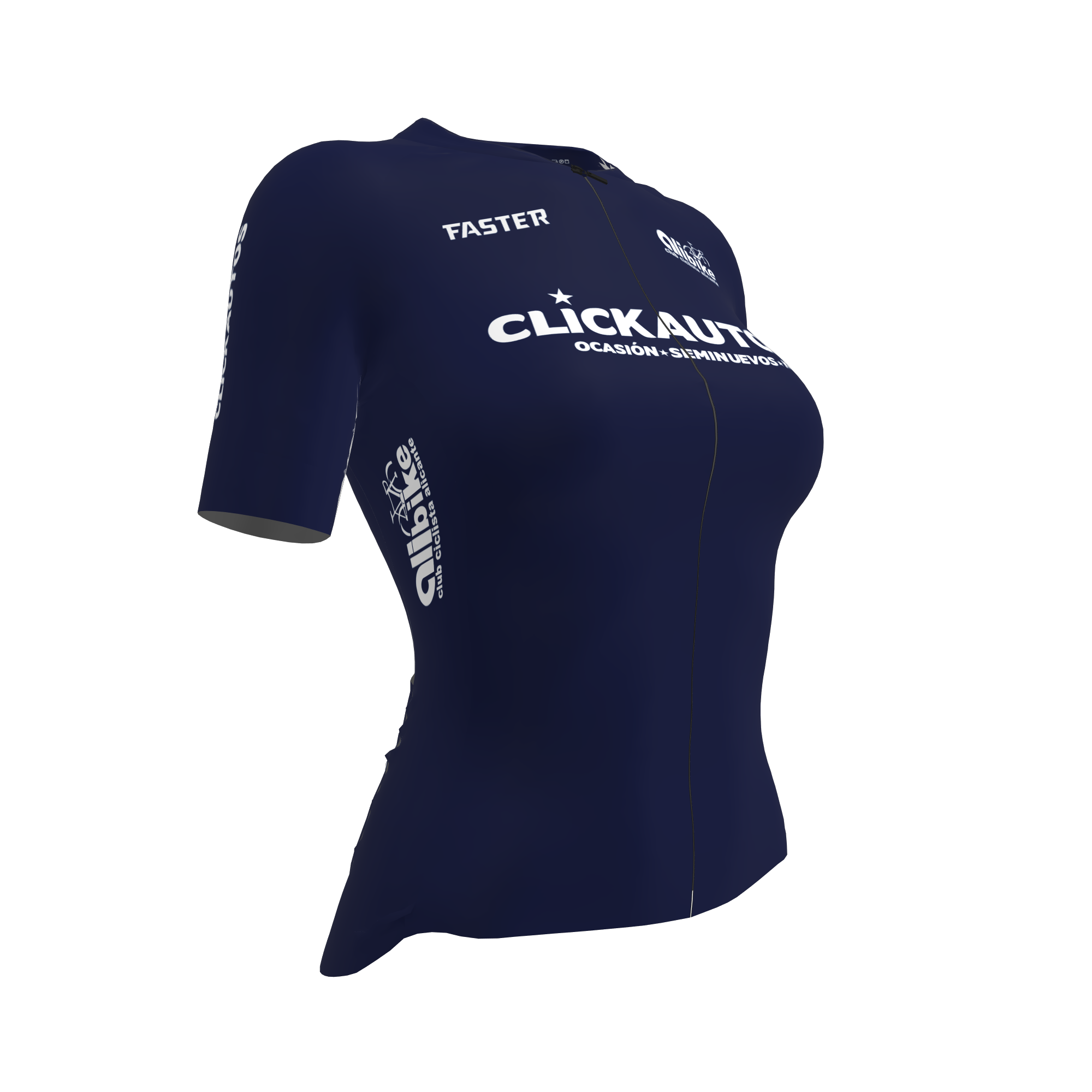 Maillot INVICTUS chica azul CC Alibike